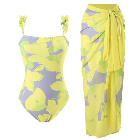 2025 New   One Piece Swimsuit Women  Swimwear Push Up  Ruffle Swim Suit Bathing Suit Summer Beach Wear Female